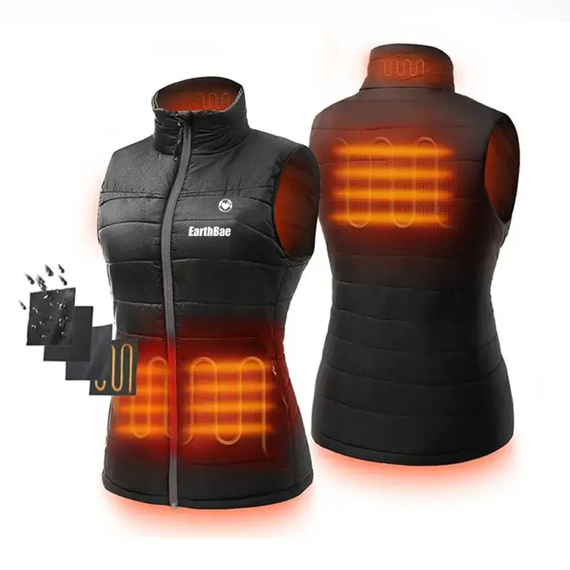 EarthBae Wear Women’s Heated Vest: Ideal for Work, Travel & Everyday Life!🔥